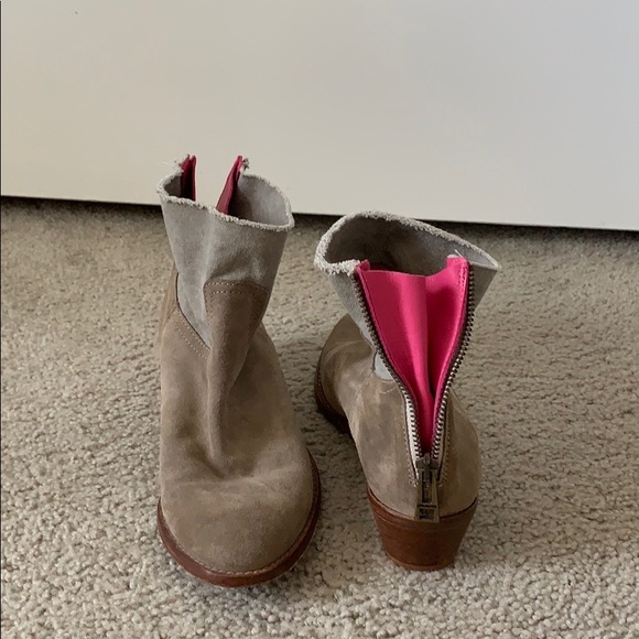 Zadig & Voltaire Tan Booties - Picture 1 of 6